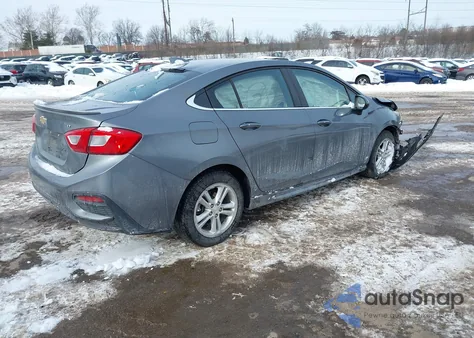 2018 Chevrolet Cruze Lt Auto из США, поврежденный, VIN 1G1BE5SM9J7119299